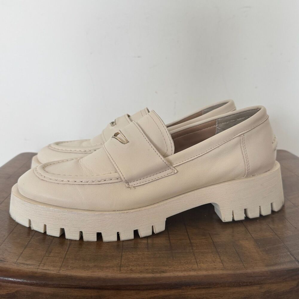 Steve Madden Chunky Loafers Platform Slip On Preppy Casual Shoes Sz 9